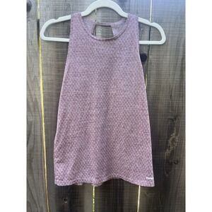 PATAGONIA Women Ridge Flow Tank Top Racerback Sz Small Mauve Active Run Yoga